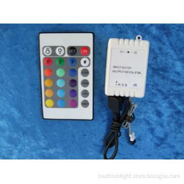 LED Remote and RGB Controller For RGB LED Strip